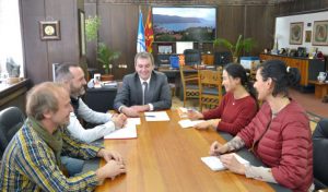 Meeting with the Mayor of Ohrid City