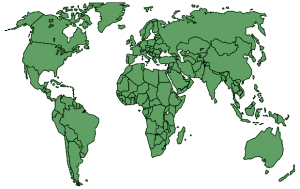 world map