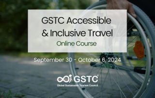 GSTC Accessible & Inclusive Travel Online Course (September 30 – October 6, 2024)