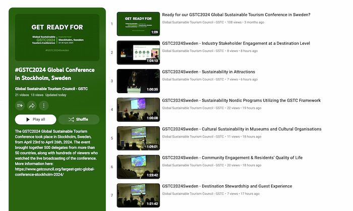 GSTC2024Sweden videos