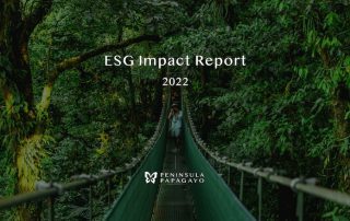 Peninsula Papagayo 2022 ESG Report