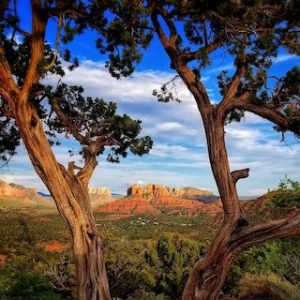 Views overlooking Sedona